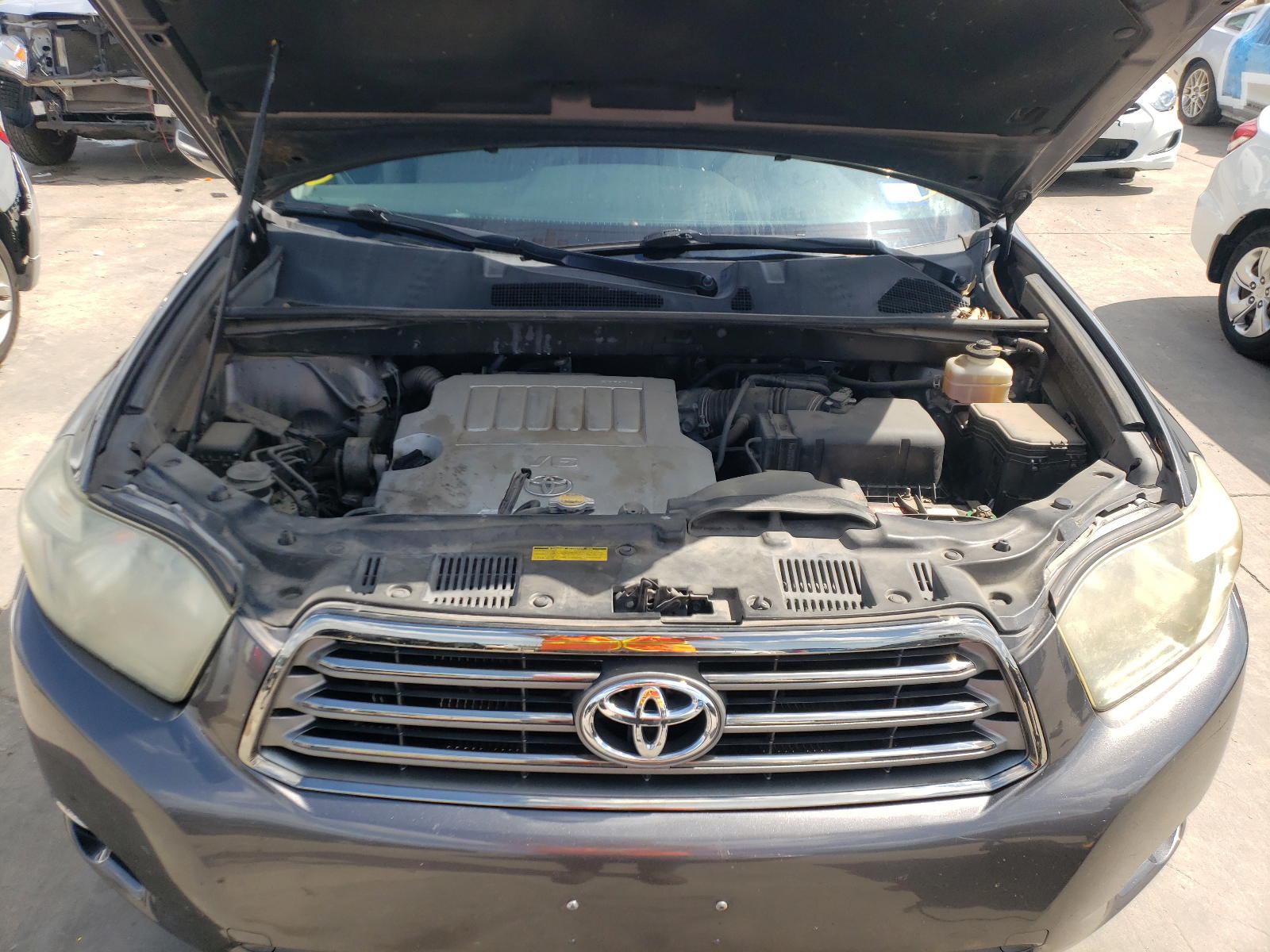 Photo 7 from auction – 2008 TOYOTA HIGHLANDER with VIN JTEES43A882099903
