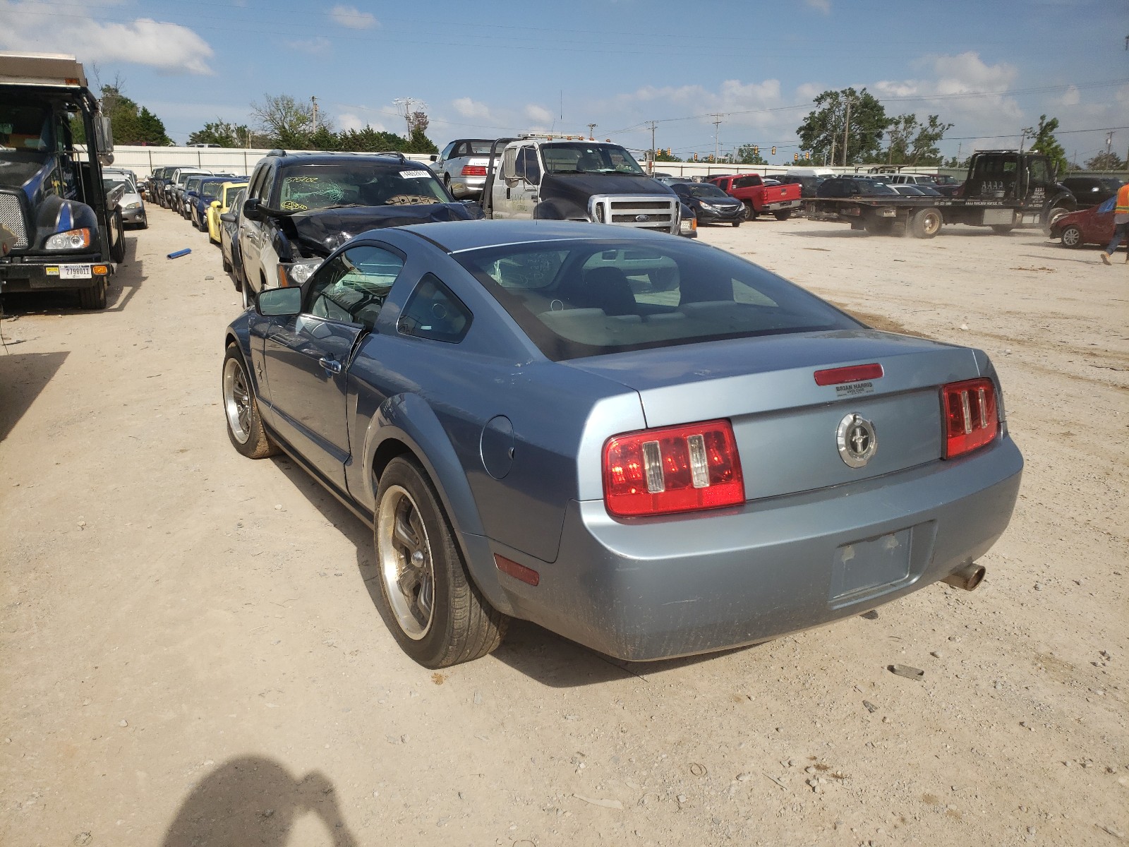 Photo 3 from auction – 2007 FORD MUSTANG with VIN 1ZVFT80N375370249