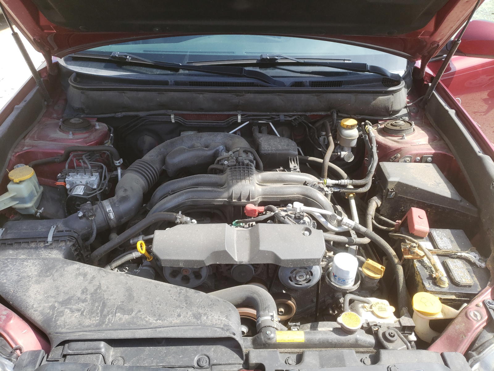 Photo 7 from auction – 2014 SUBARU LEGACY 2.5 with VIN 4S3BMCD66E3002774