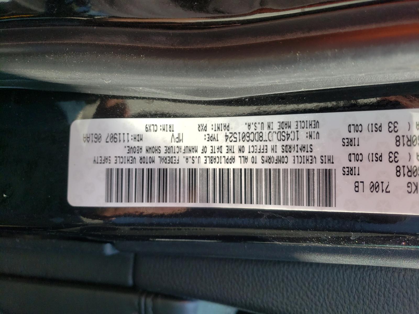 Photo 10 from auction – 2013 DODGE DURANGO CR with VIN 1C4SDJDT8DC601524