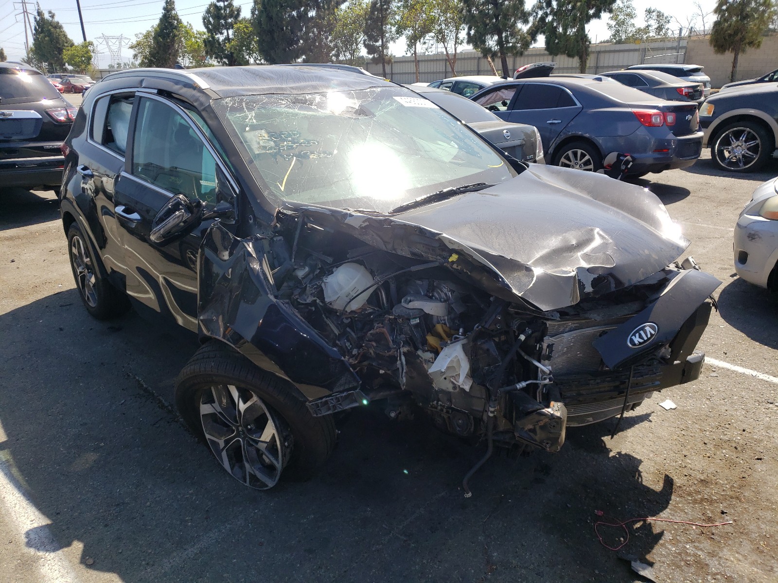 Photo 1 from auction – 2020 KIA SPORTAGE E with VIN KNDPN3AC8L7635991