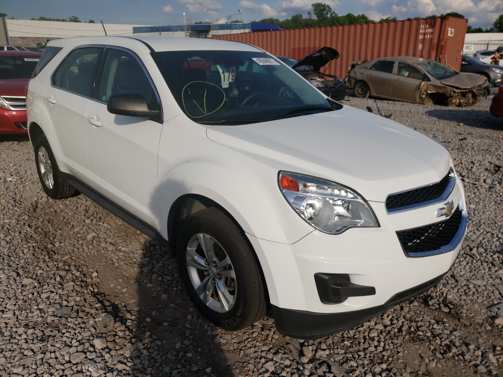 CHEVROLET EQUINOX LS 2015 with VIN 2GNALAEK8F1133721 - Photo from auction