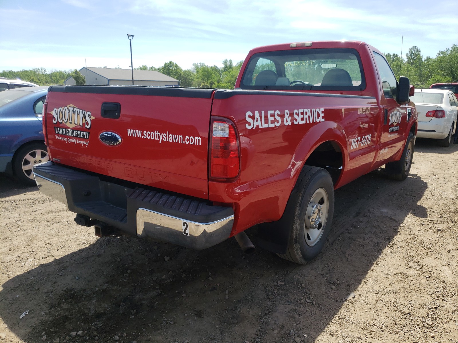 Photo 4 from auction – 2008 FORD F250 SUPER with VIN 1FTNF205X8ED94858