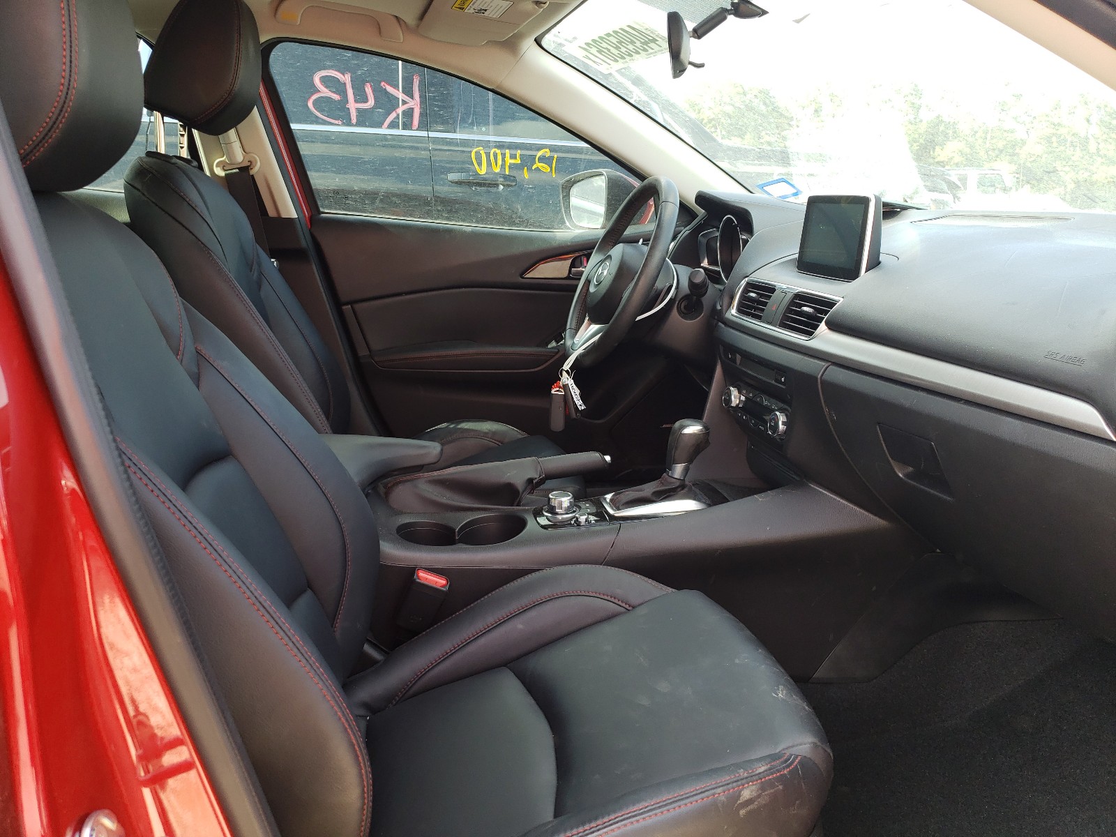 Photo 5 from auction – 2015 MAZDA 3 TOURING with VIN JM1BM1V38F1273163