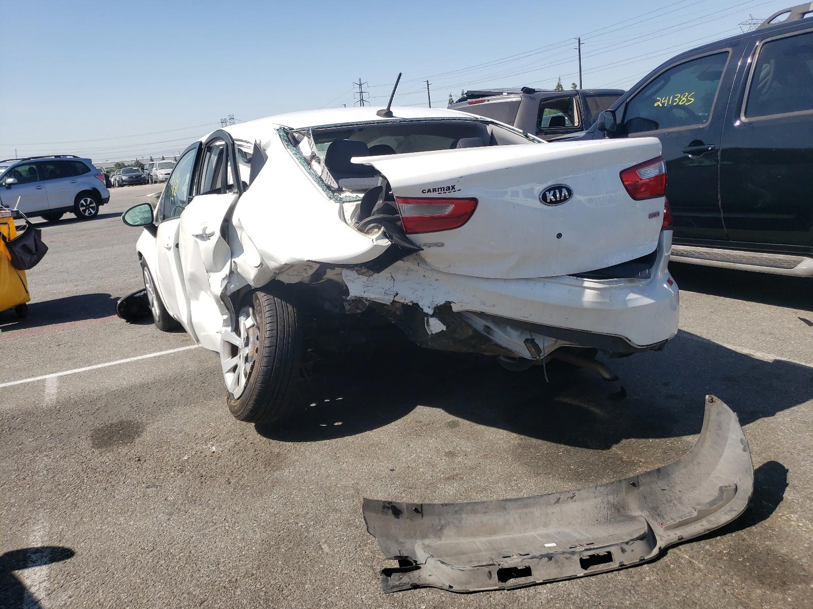 Photo 3 from auction – 2013 KIA RIO LX with VIN KNADM4A31D6152701