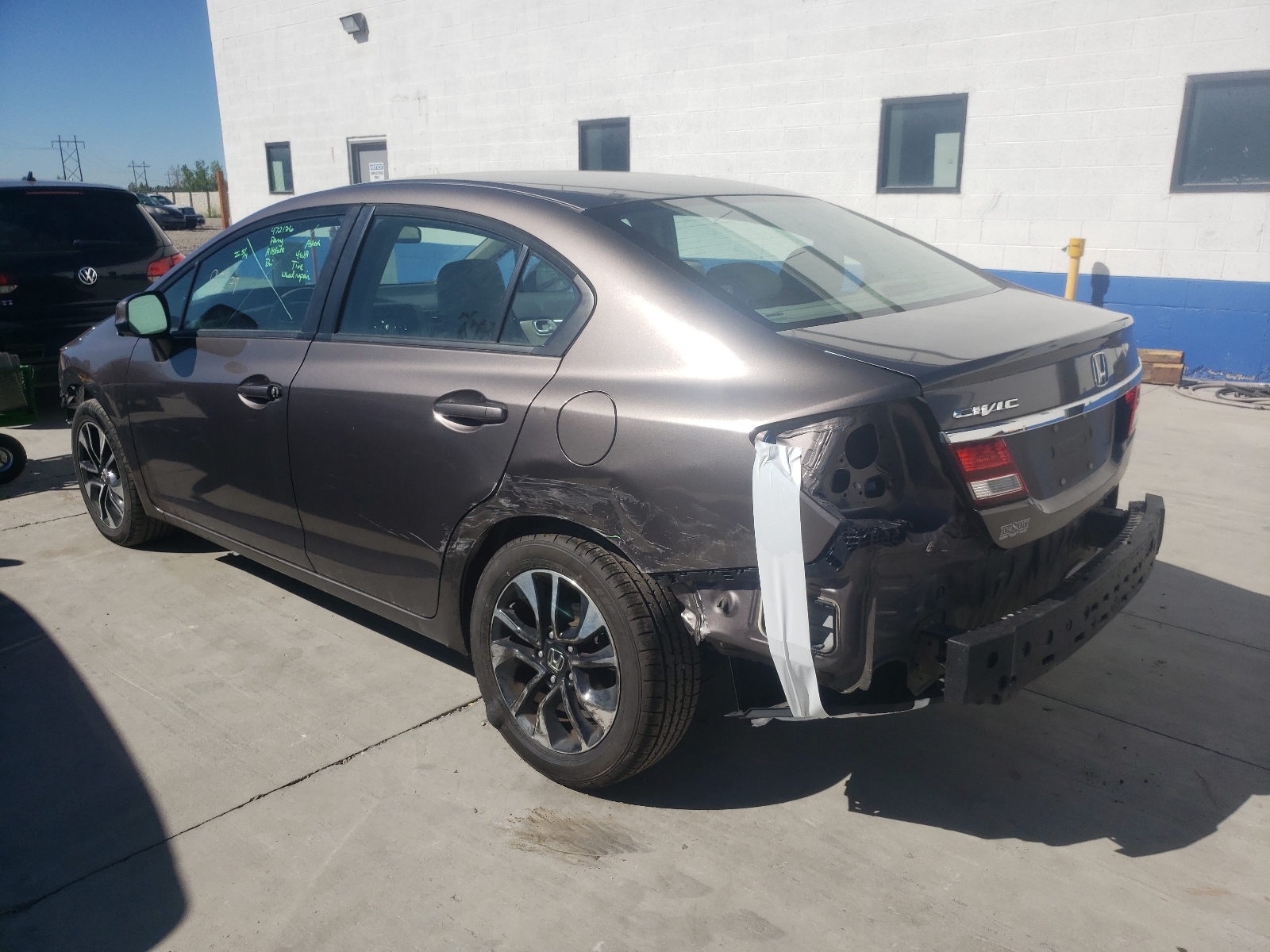Photo 3 from auction – 2013 HONDA CIVIC EX with VIN 2HGFB2F81DH558763