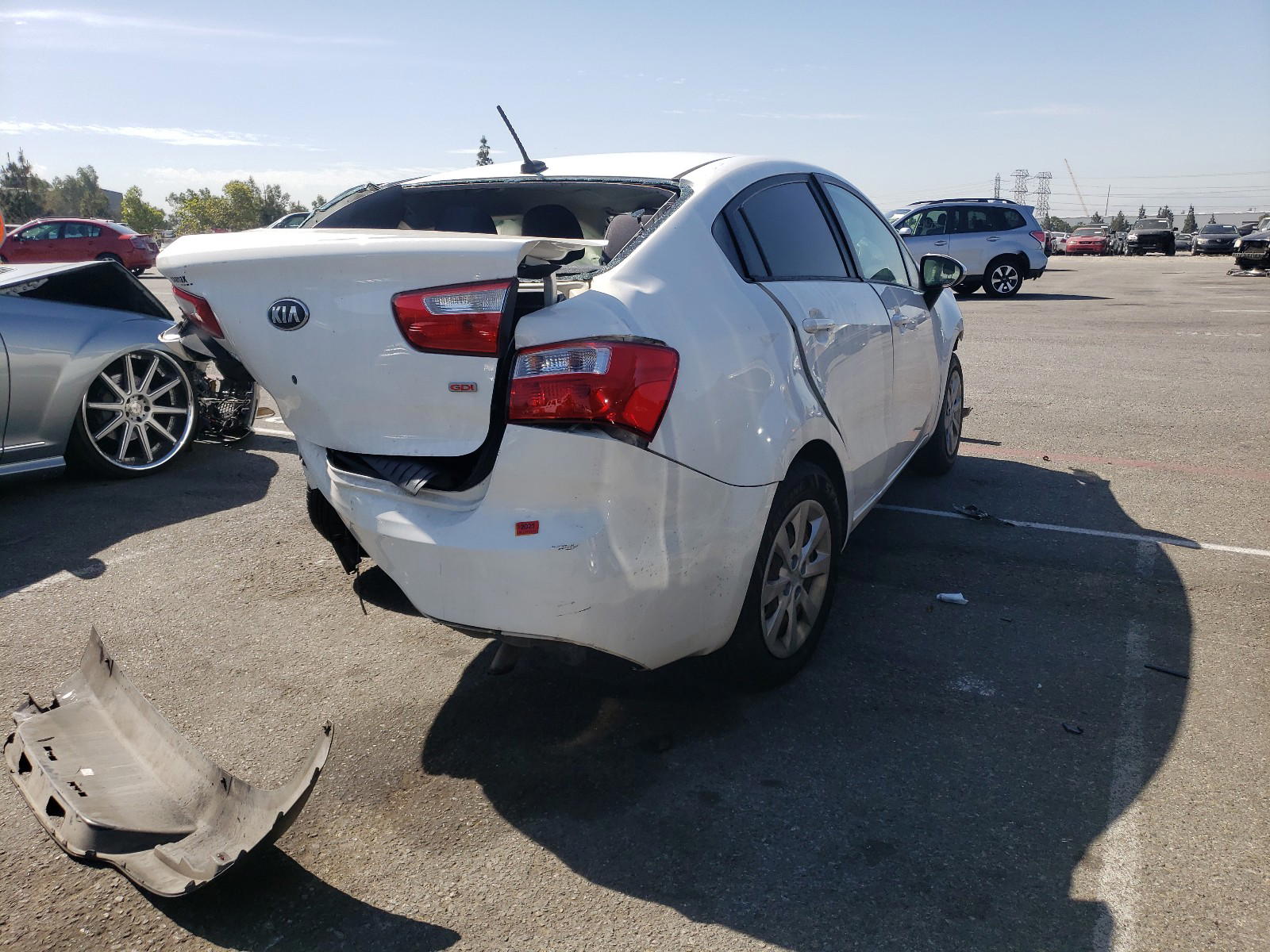 Photo 4 from auction – 2013 KIA RIO LX with VIN KNADM4A31D6152701