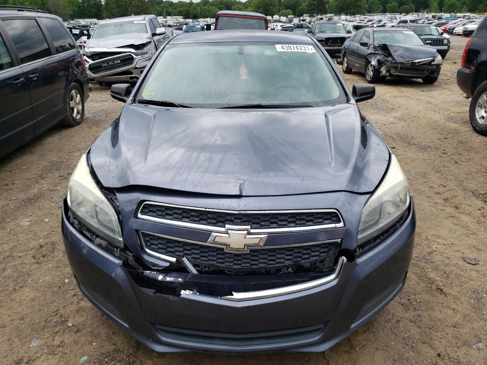 Photo 7 from auction – 2013 CHEVROLET MALIBU LS with VIN 1G11B5SA3DF215501