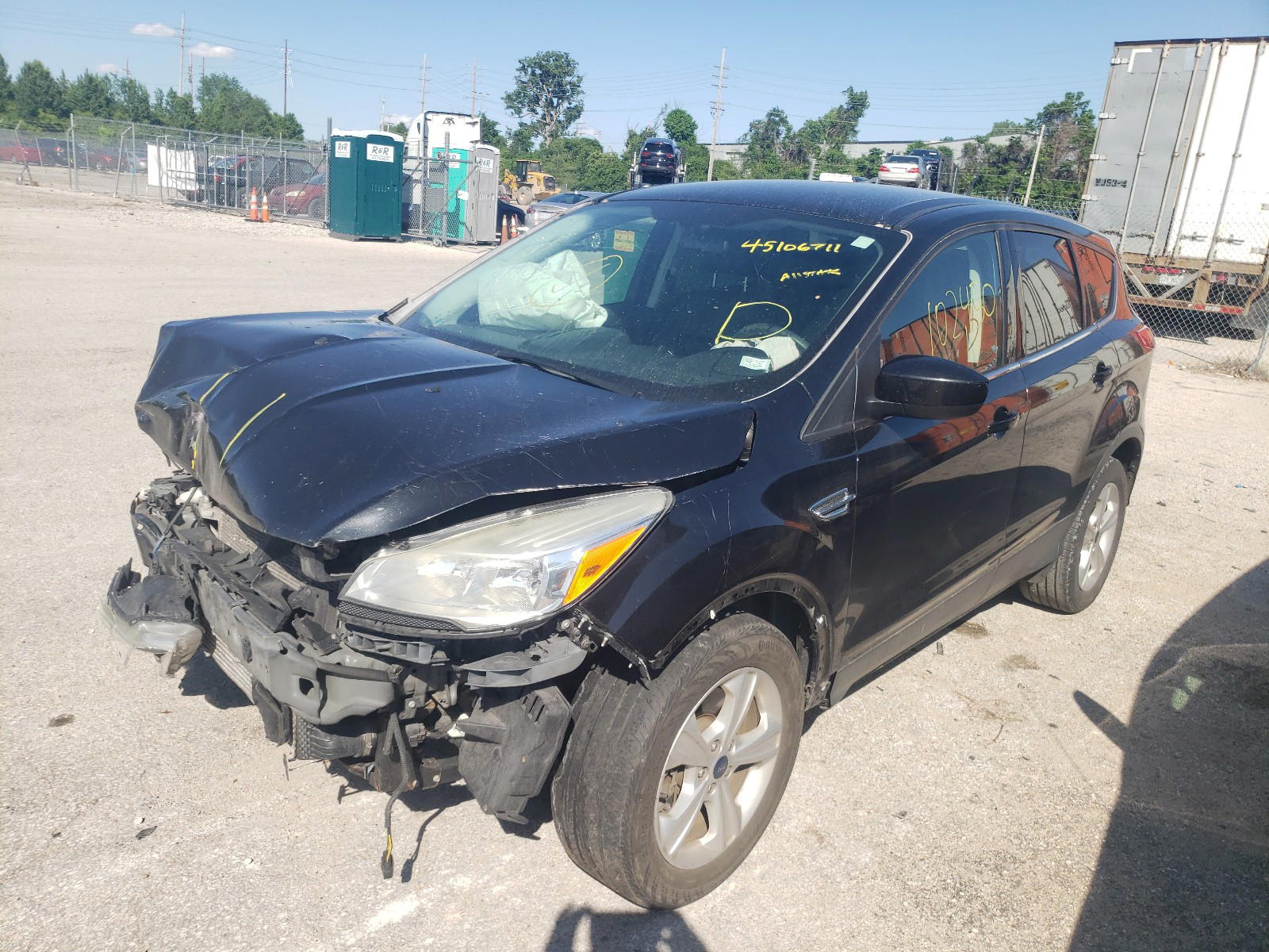 Photo 2 from auction – 2014 FORD ESCAPE SE with VIN 1FMCU0G91EUB98461