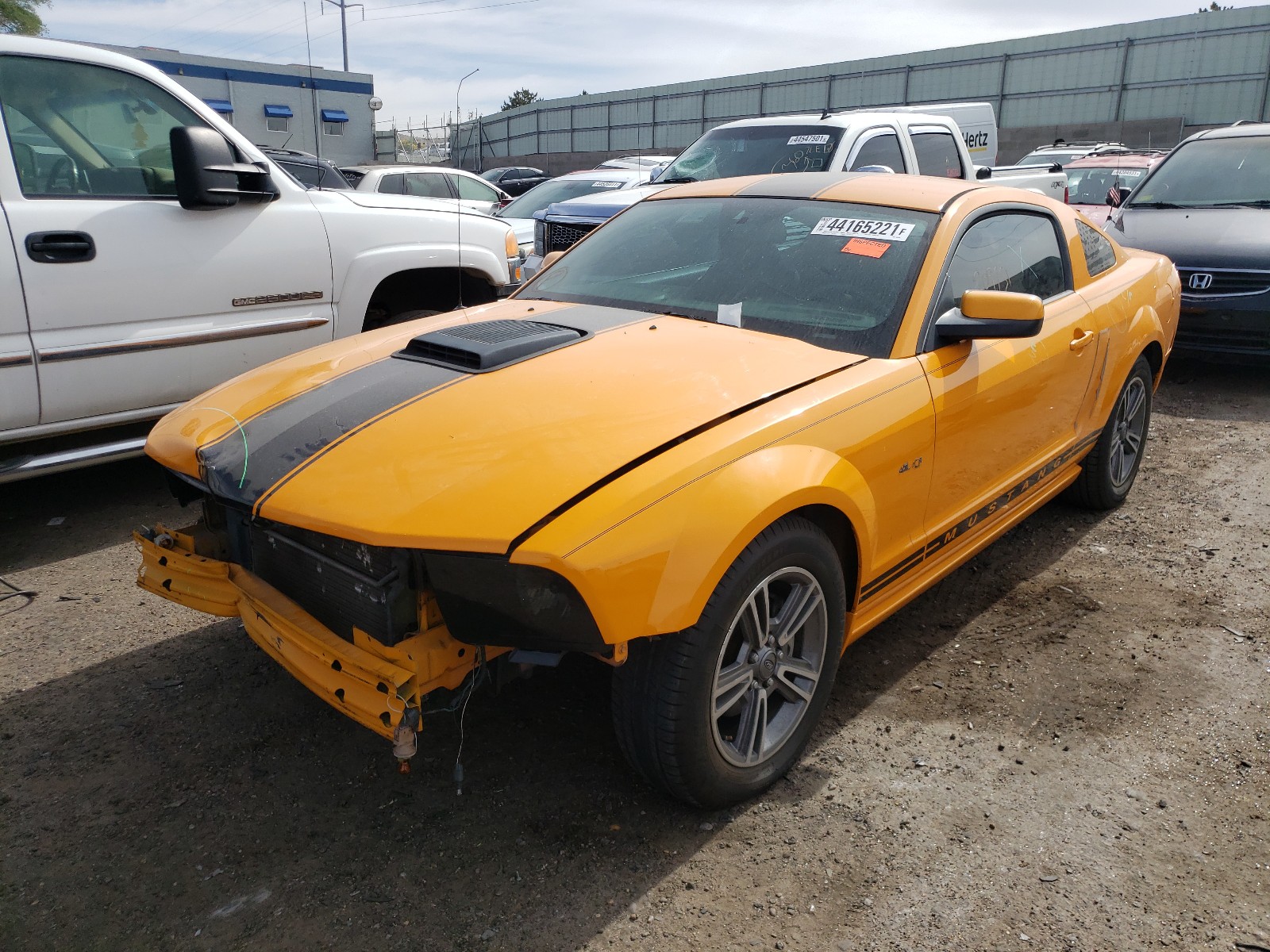 Photo 2 from auction – 2007 FORD MUSTANG with VIN 1ZVFT80N275254394