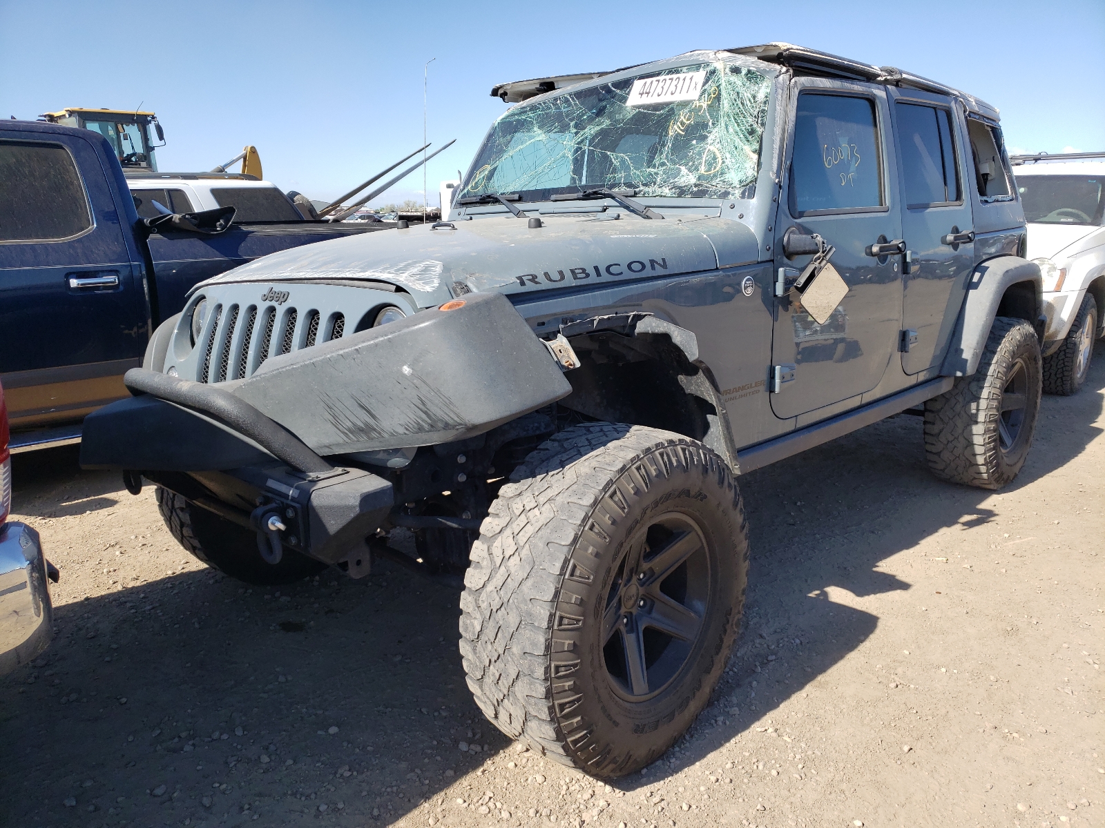Photo 2 from auction – 2014 JEEP WRANGLER U with VIN 1C4HJWFG1EL108429