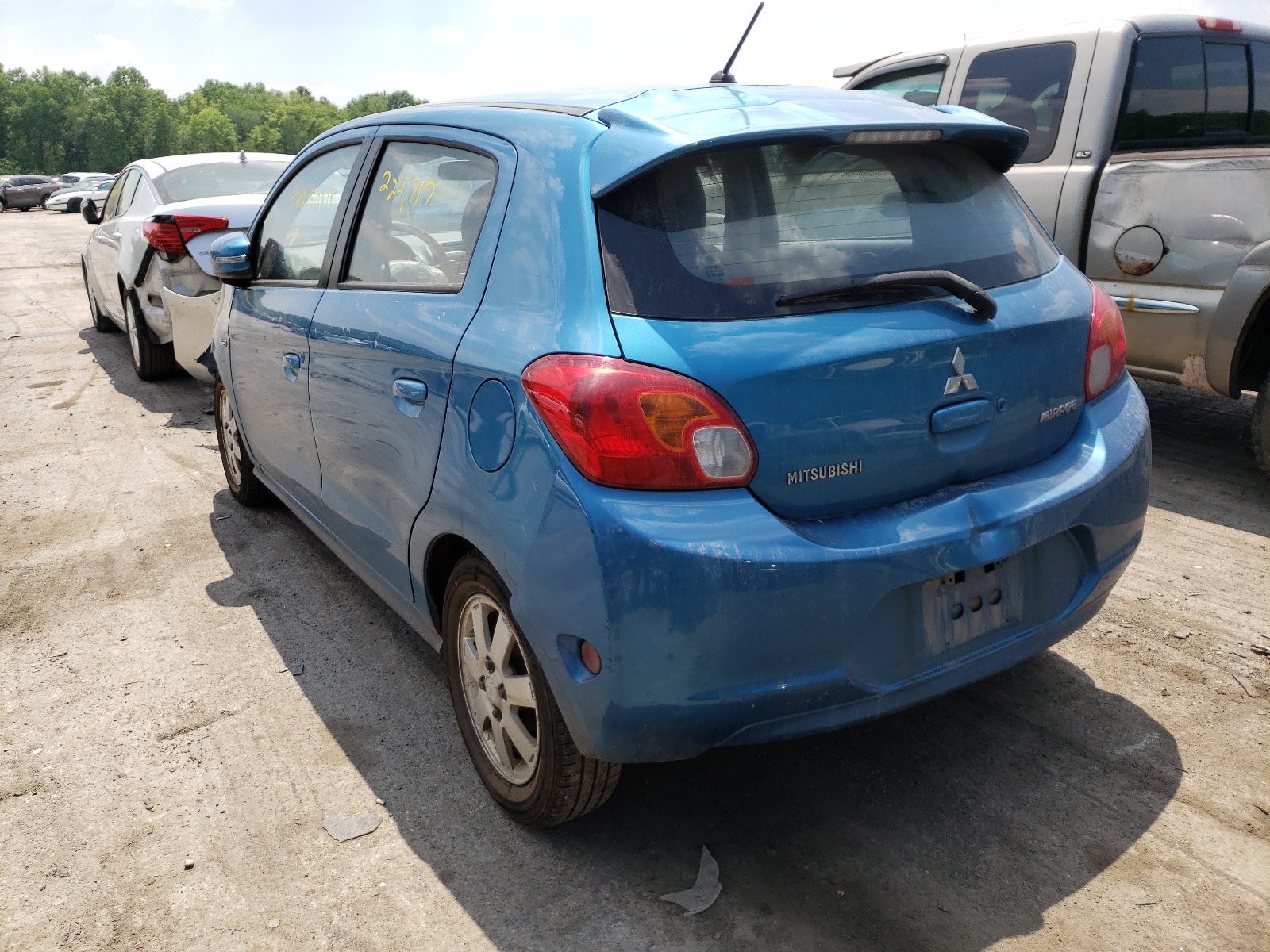 Photo 3 from auction – 2015 MITSUBISHI MIRAGE ES with VIN ML32A4HJ5FH033681