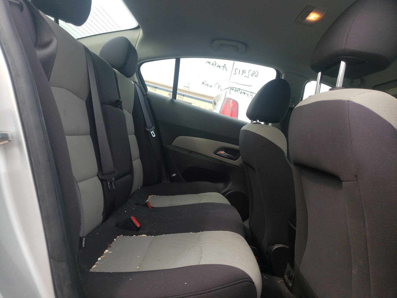 Photo 6 from auction – 2012 CHEVROLET CRUZE LS with VIN 1G1PC5SH6C7316996