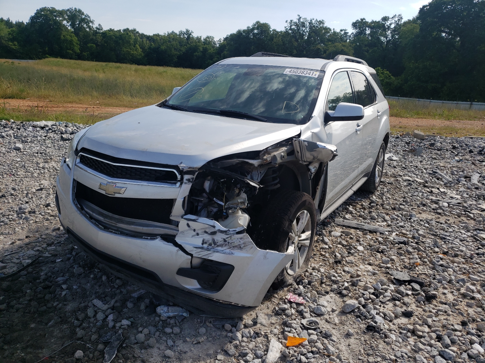 Photo 2 from auction – 2012 CHEVROLET EQUINOX LT with VIN 2GNALDEK6C1231255