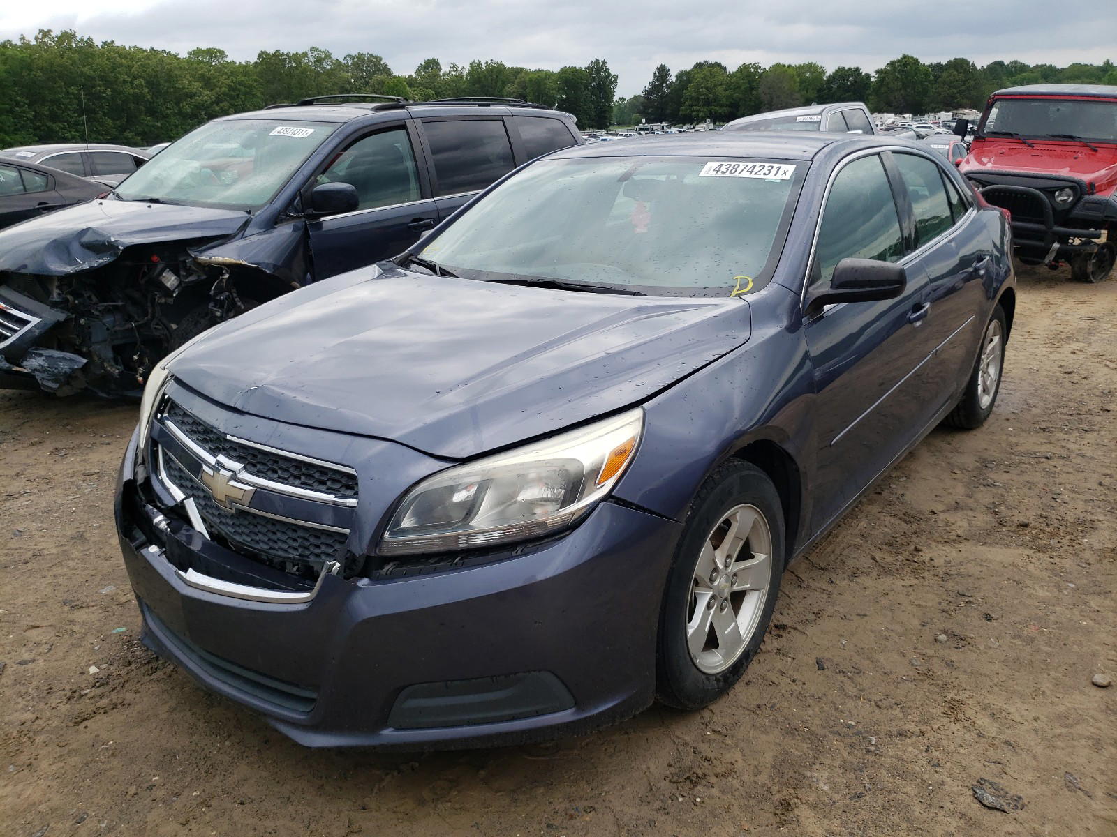 Photo 2 from auction – 2013 CHEVROLET MALIBU LS with VIN 1G11B5SA3DF215501
