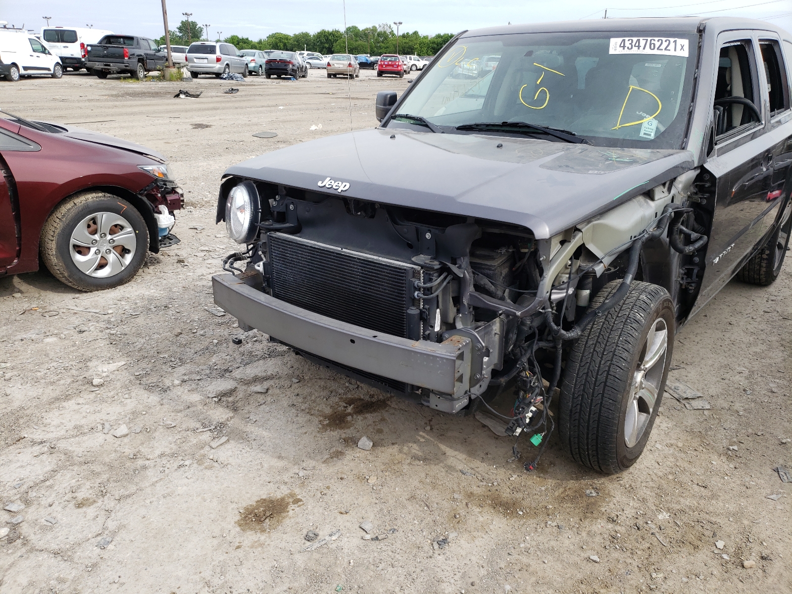 Photo 9 from auction – 2016 JEEP PATRIOT LA with VIN 1C4NJPFA5GD710235