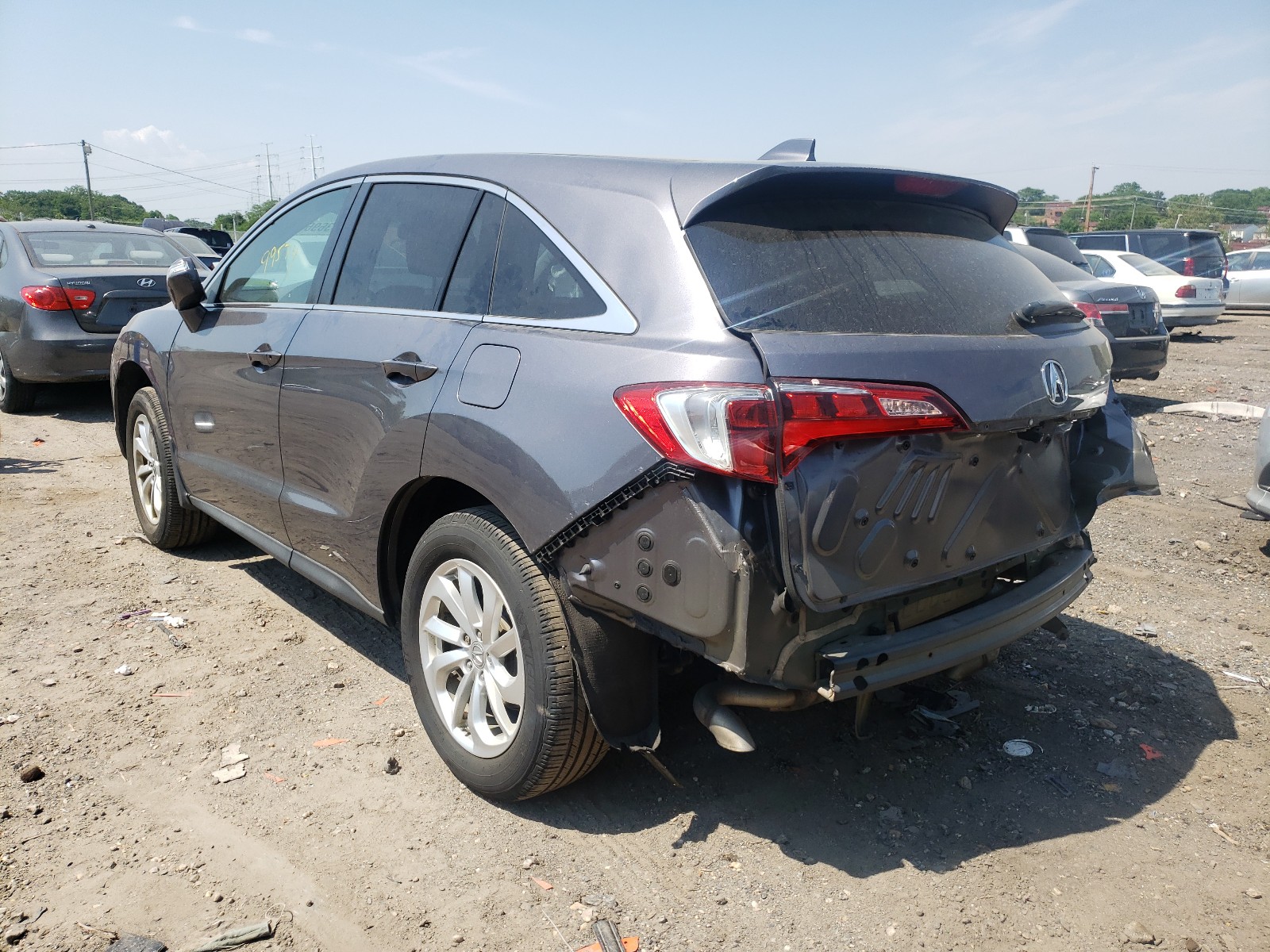 Photo 3 from auction – 2017 ACURA RDX with VIN 5J8TB4H3XHL005490