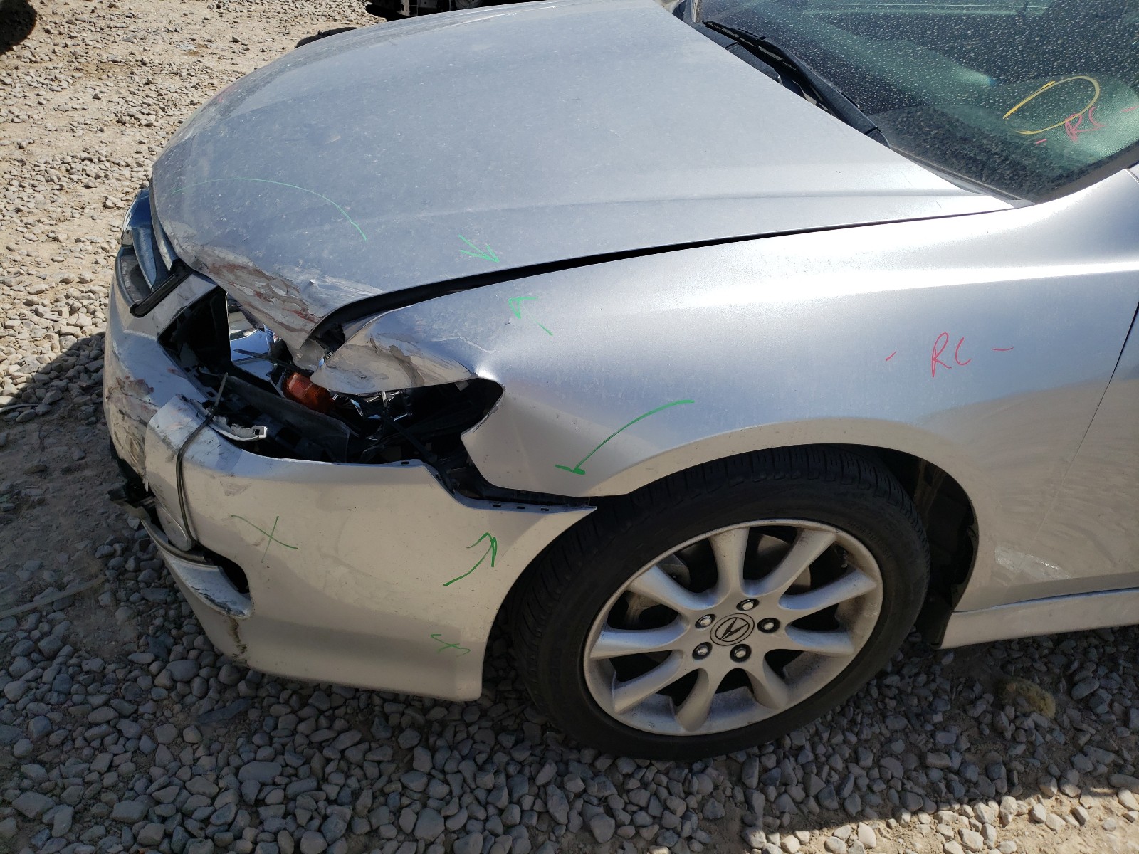 Photo 9 from auction – 2008 ACURA TSX with VIN JH4CL96828C012312