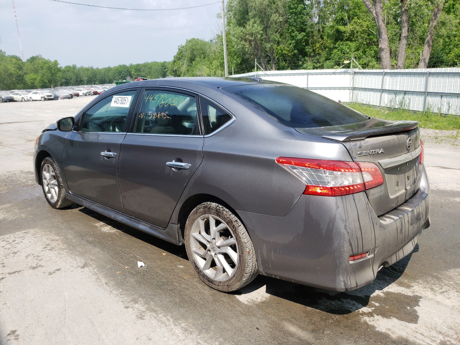 Photo 3 from auction – 2015 NISSAN SENTRA S with VIN 3N1AB7AP1FY251209