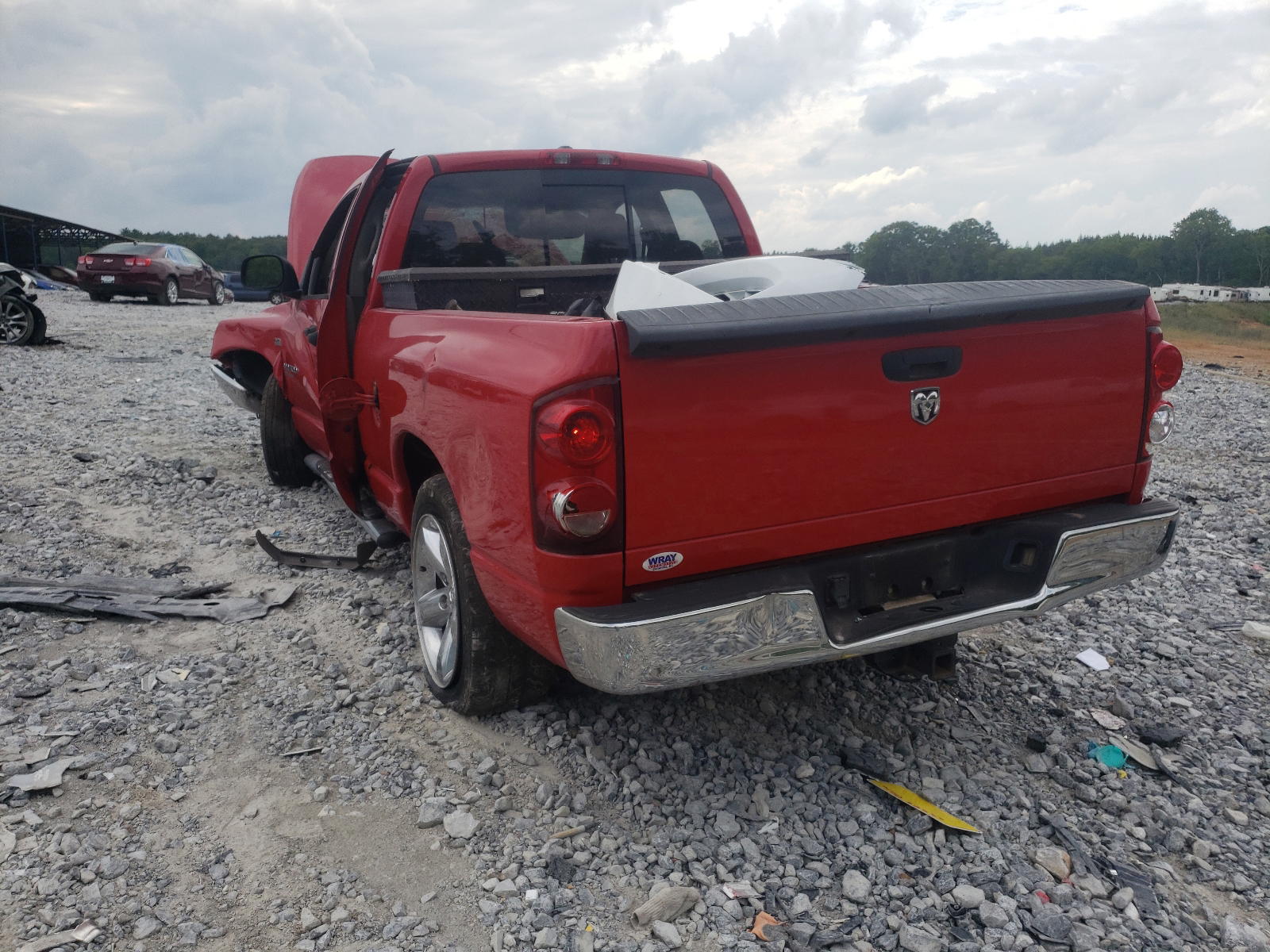 Photo 3 from auction – 2007 DODGE RAM 1500 S with VIN 1D7HA18247S226476