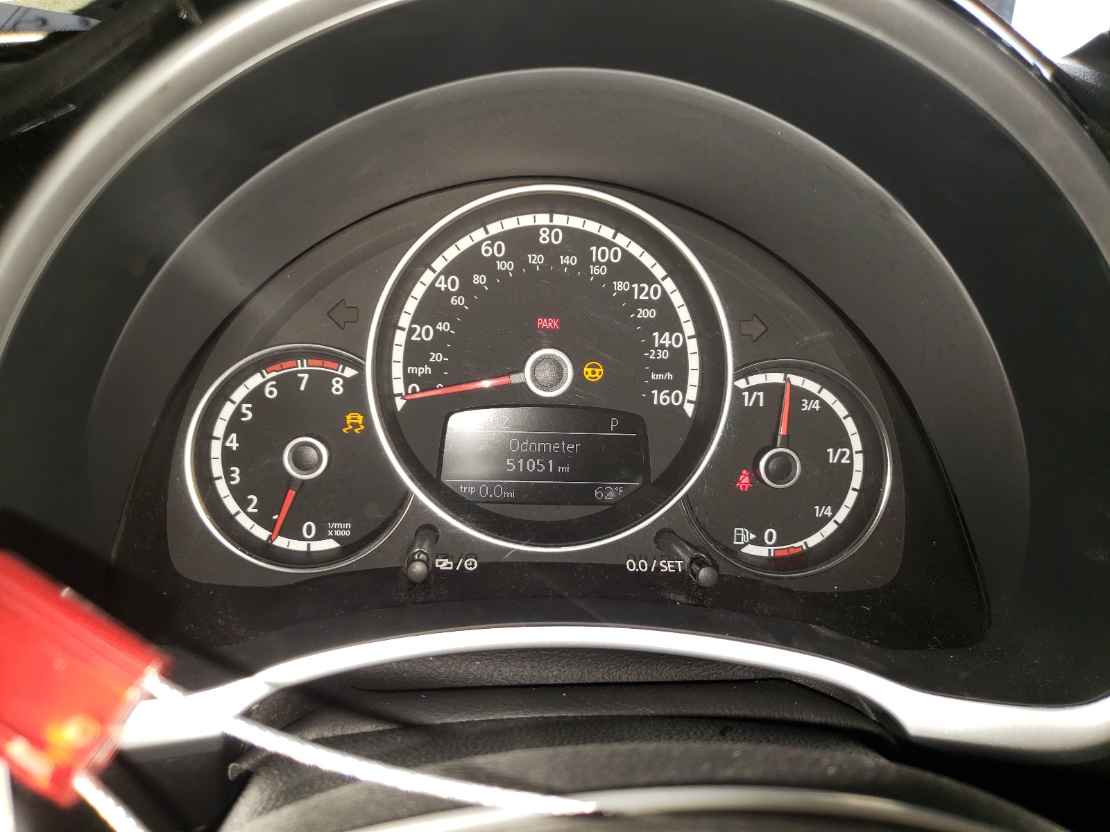 Photo 8 from auction – 2013 VOLKSWAGEN BEETLE TUR with VIN 3VWVA7AT1DM629626