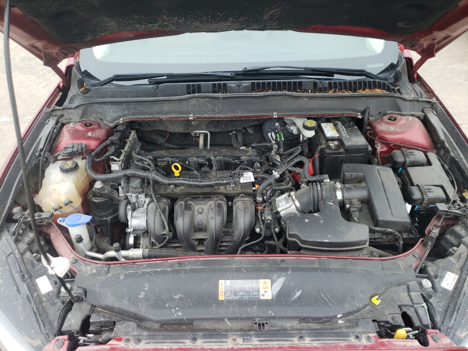 Photo 7 from auction – 2016 FORD FUSION SE with VIN 3FA6P0H71GR395894