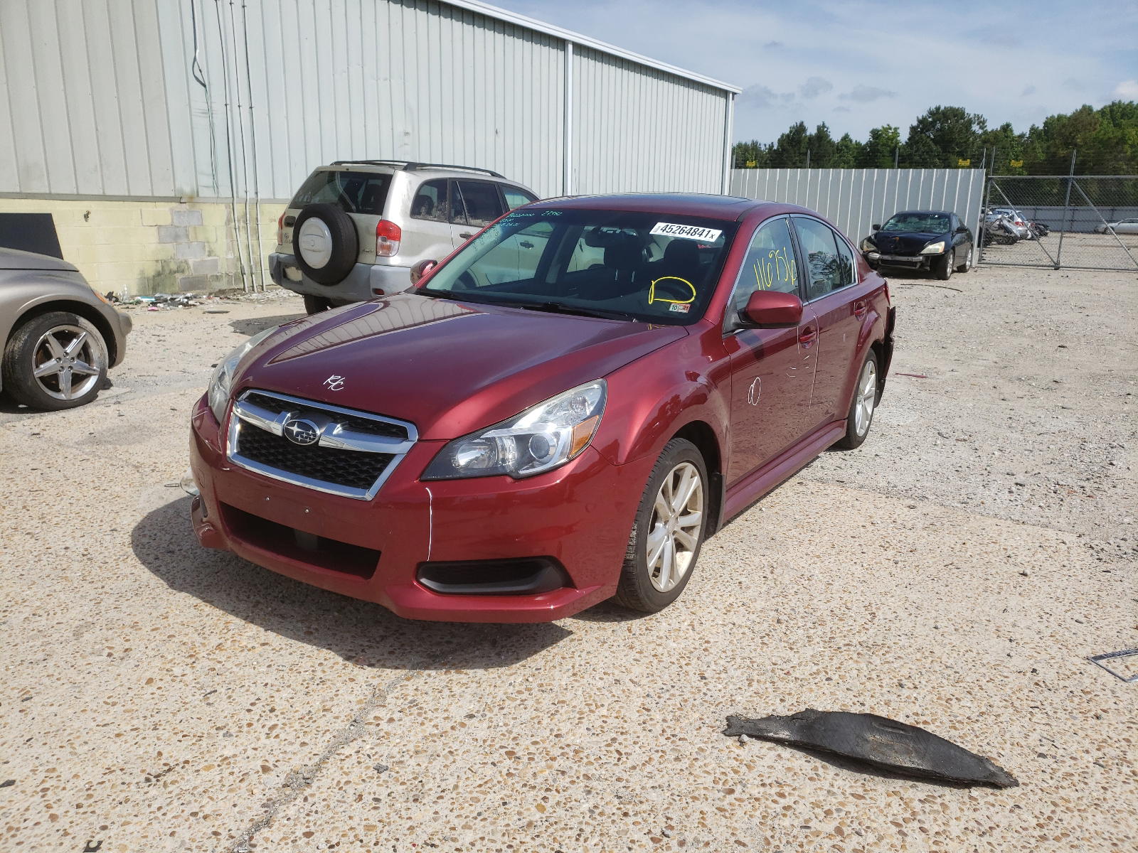 Photo 2 from auction – 2014 SUBARU LEGACY 2.5 with VIN 4S3BMCD66E3002774