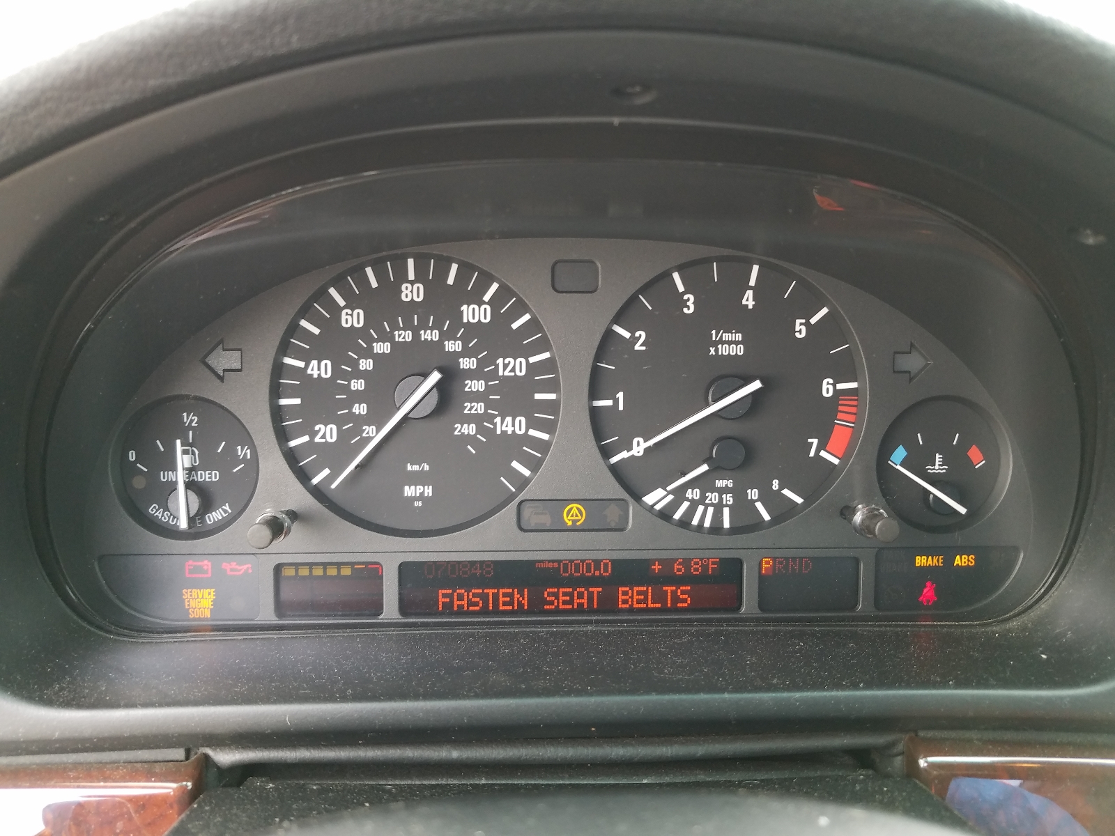 Photo 8 from auction – 2003 BMW 525 I AUTO with VIN WBADT434X3G033594