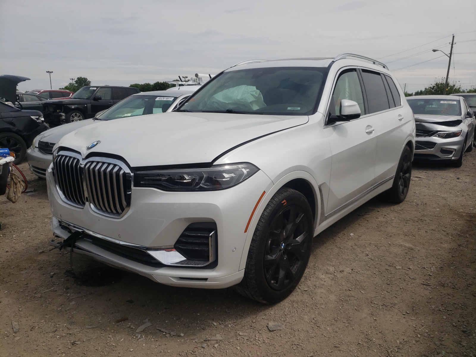 Photo 2 from auction – 2020 BMW X7 XDRIVE4 with VIN 5UXCW2C00L9B59041