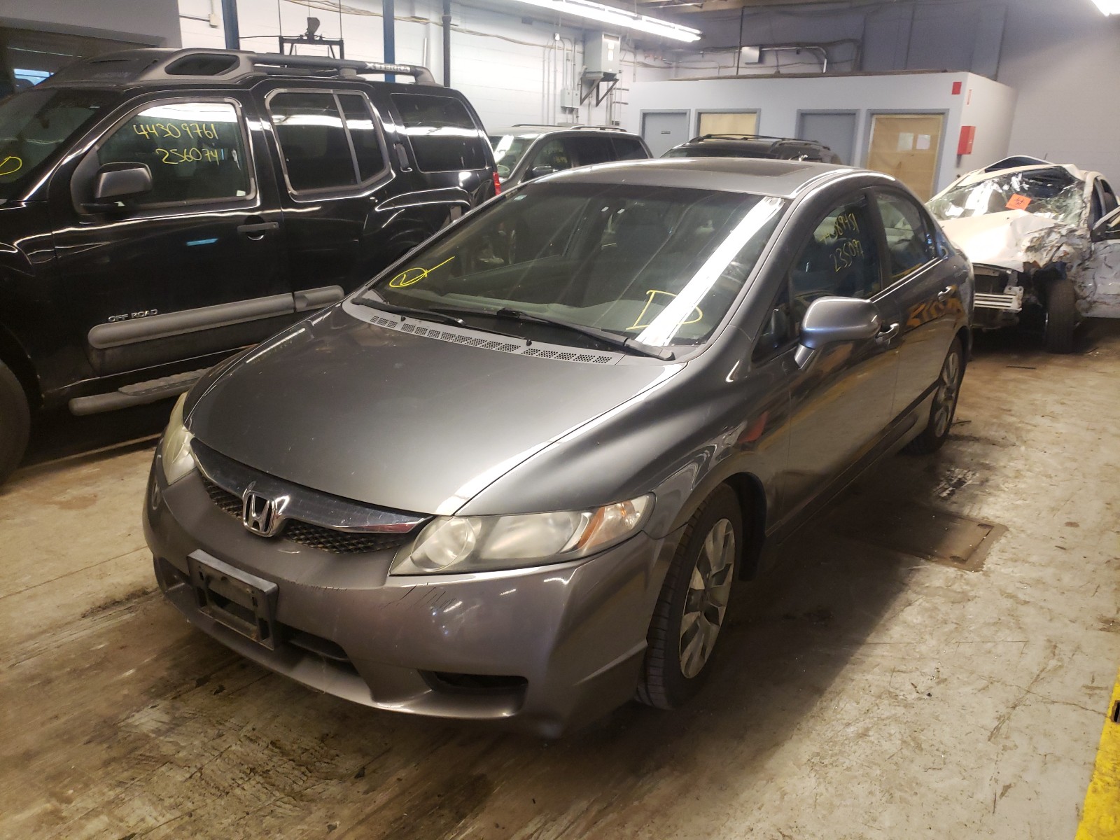 Photo 2 from auction – 2009 HONDA CIVIC EX with VIN 19XFA16849E007967