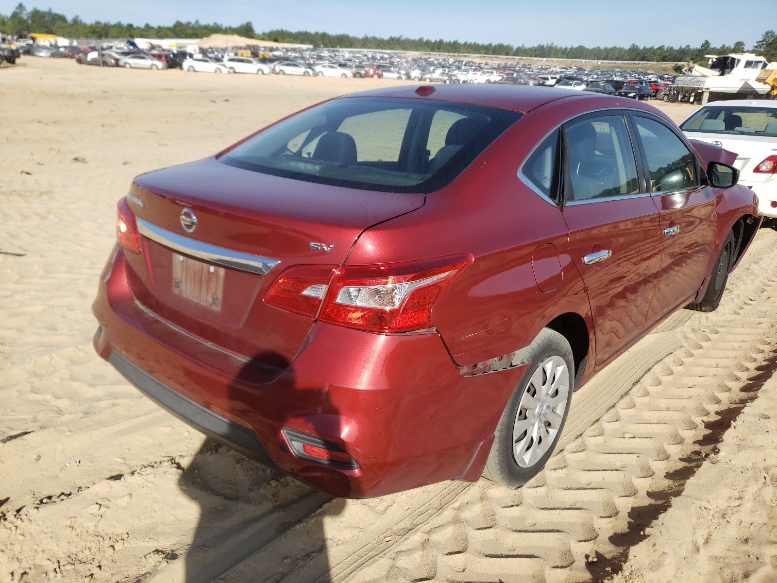 Photo 4 from auction – 2016 NISSAN SENTRA S with VIN 3N1AB7APXGL681545