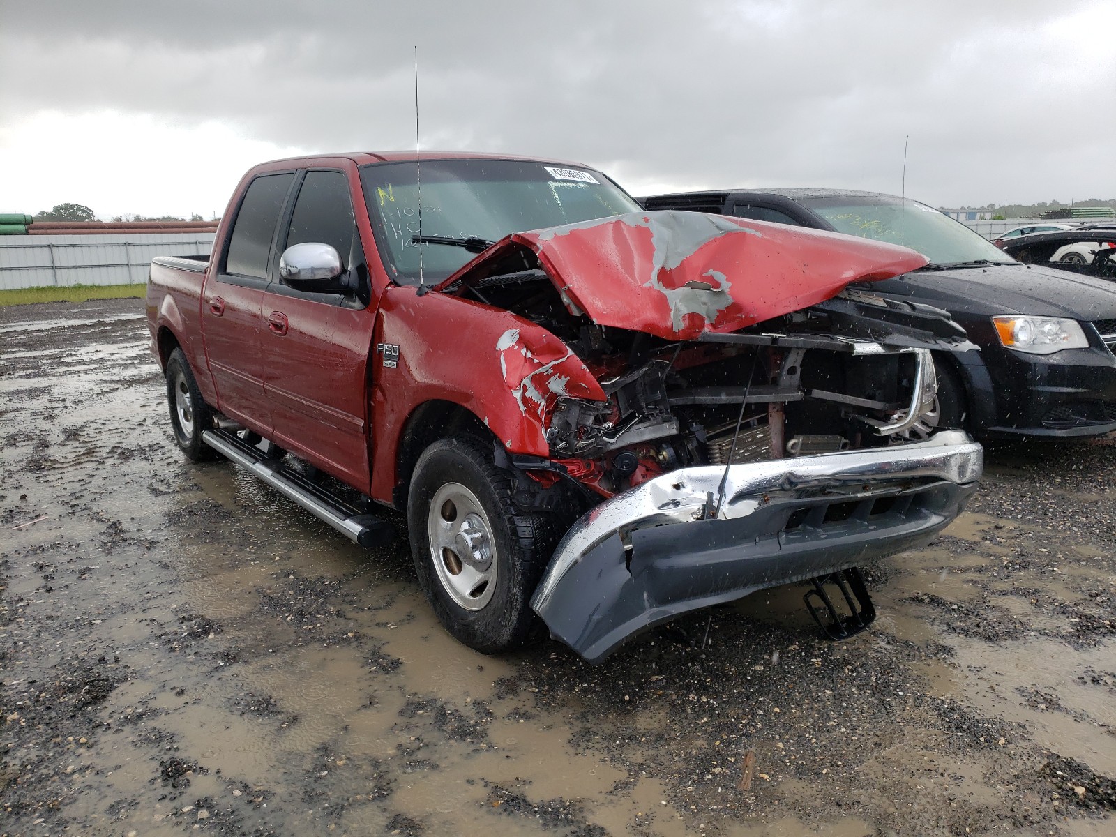 FORD F150 SUPER 2001 with VIN 1FTRW07L51KE19490 - Photo from auction