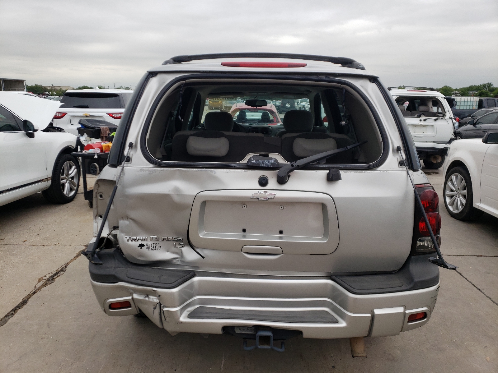 Photo 9 from auction – 2007 CHEVROLET TRAILBLAZE with VIN 1GNDS13S372263684