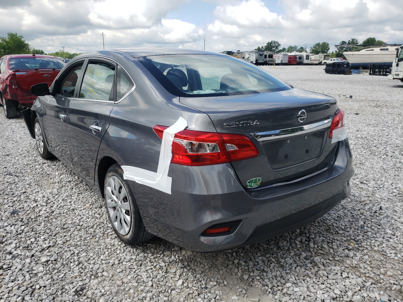 Photo 3 from auction – 2017 NISSAN SENTRA S with VIN 3N1AB7AP7HY252822