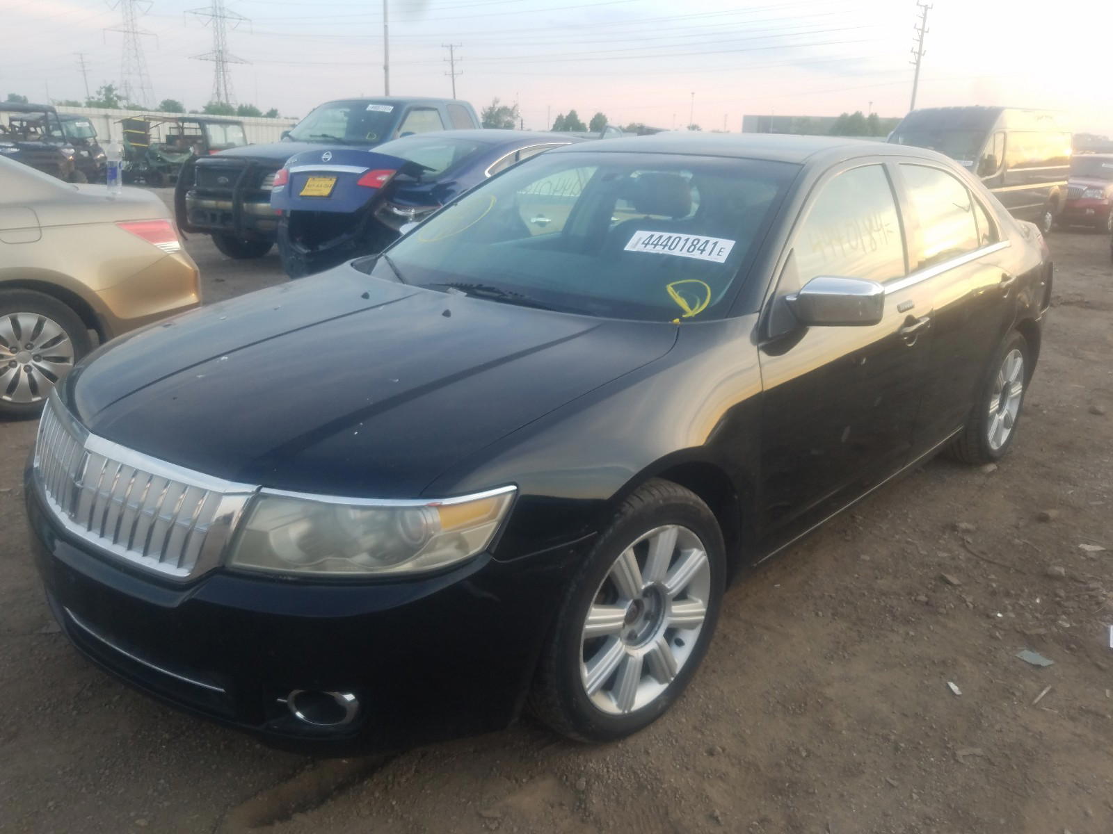 Photo 2 from auction – 2007 LINCOLN MKZ with VIN 3LNHM26T37R649463