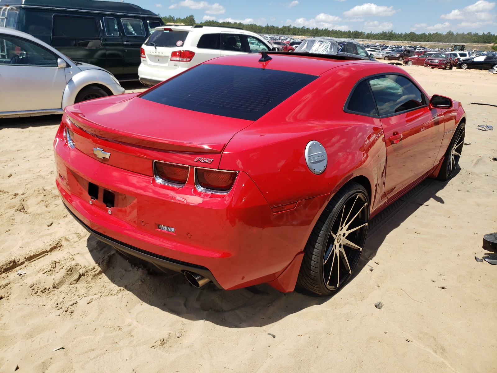 Photo 4 from auction – 2011 CHEVROLET CAMARO LT with VIN 2G1FC1ED9B9180616