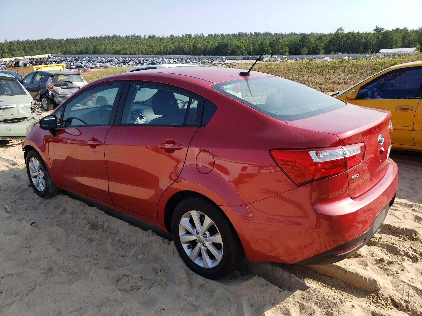Photo 3 from auction – 2012 KIA RIO EX with VIN KNADN4A32C6094626