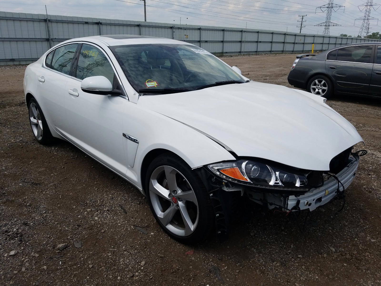 JAGUAR XF 2012 with VIN SAJWA0FB5CLS29357 - Photo from auction