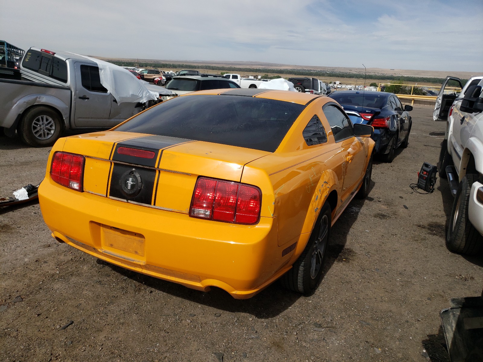 Photo 4 from auction – 2007 FORD MUSTANG with VIN 1ZVFT80N275254394