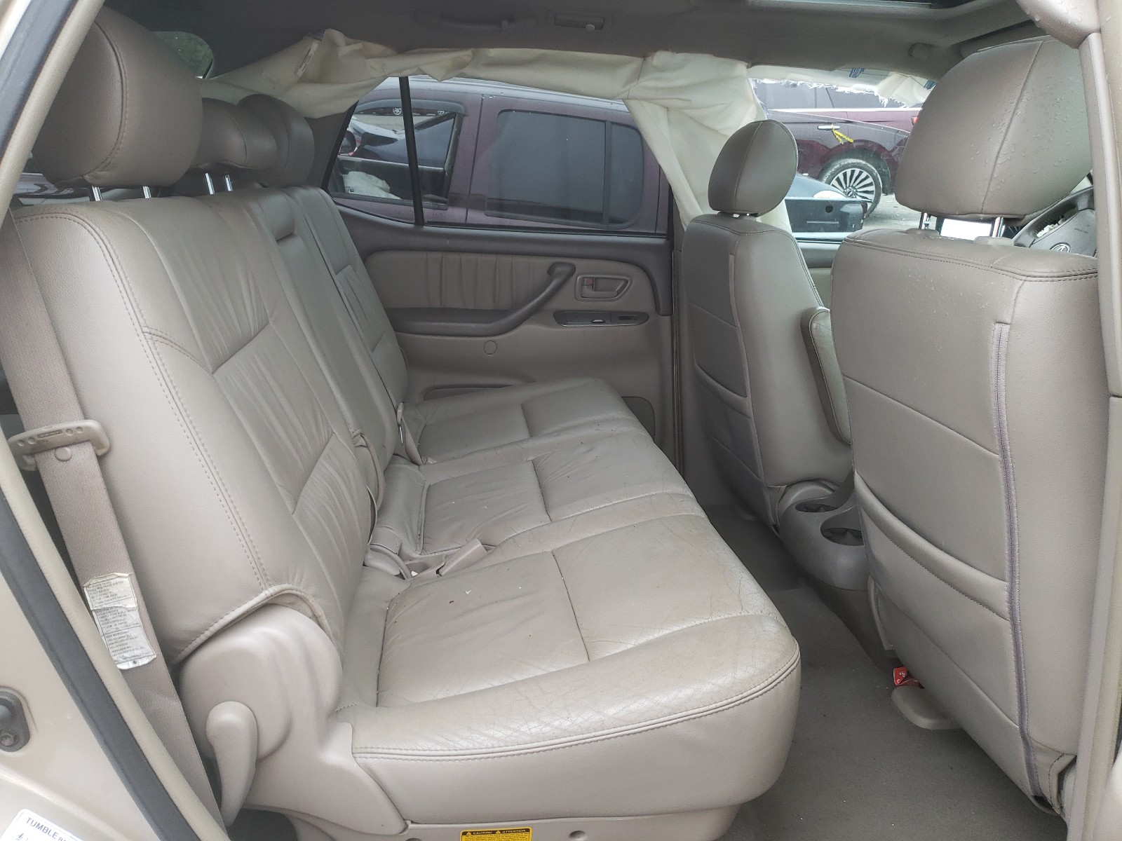Photo 6 from auction – 2006 TOYOTA SEQUOIA LI with VIN 5TDBT48AX6S270475