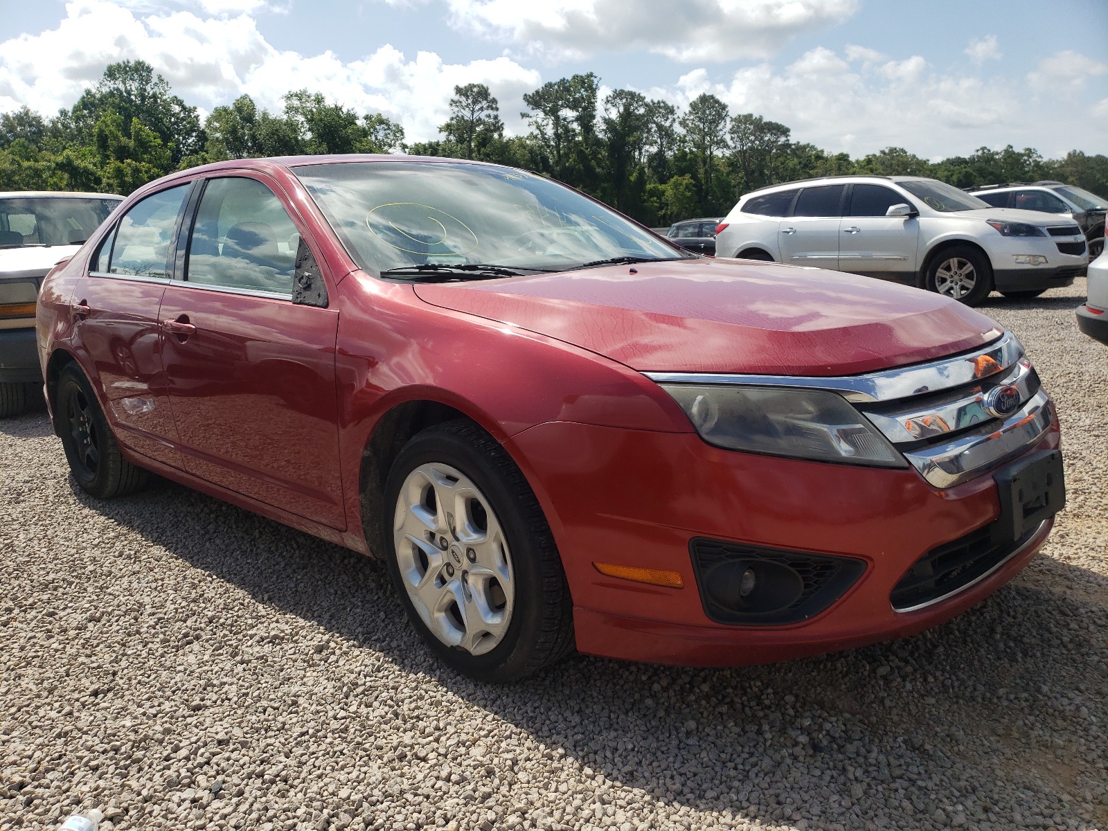 FORD FUSION SE 2010 with VIN 3FAHP0HG2AR138596 - Photo from auction