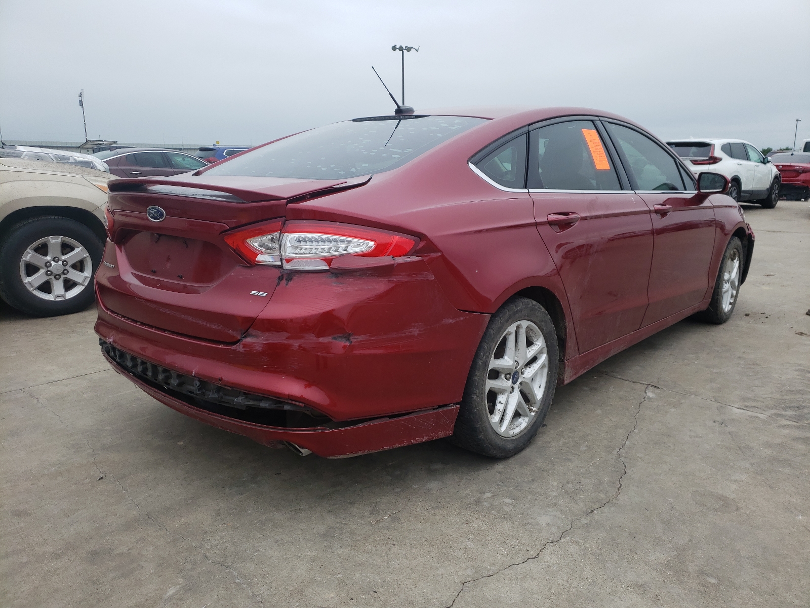 Photo 4 from auction – 2016 FORD FUSION SE with VIN 3FA6P0H71GR395894