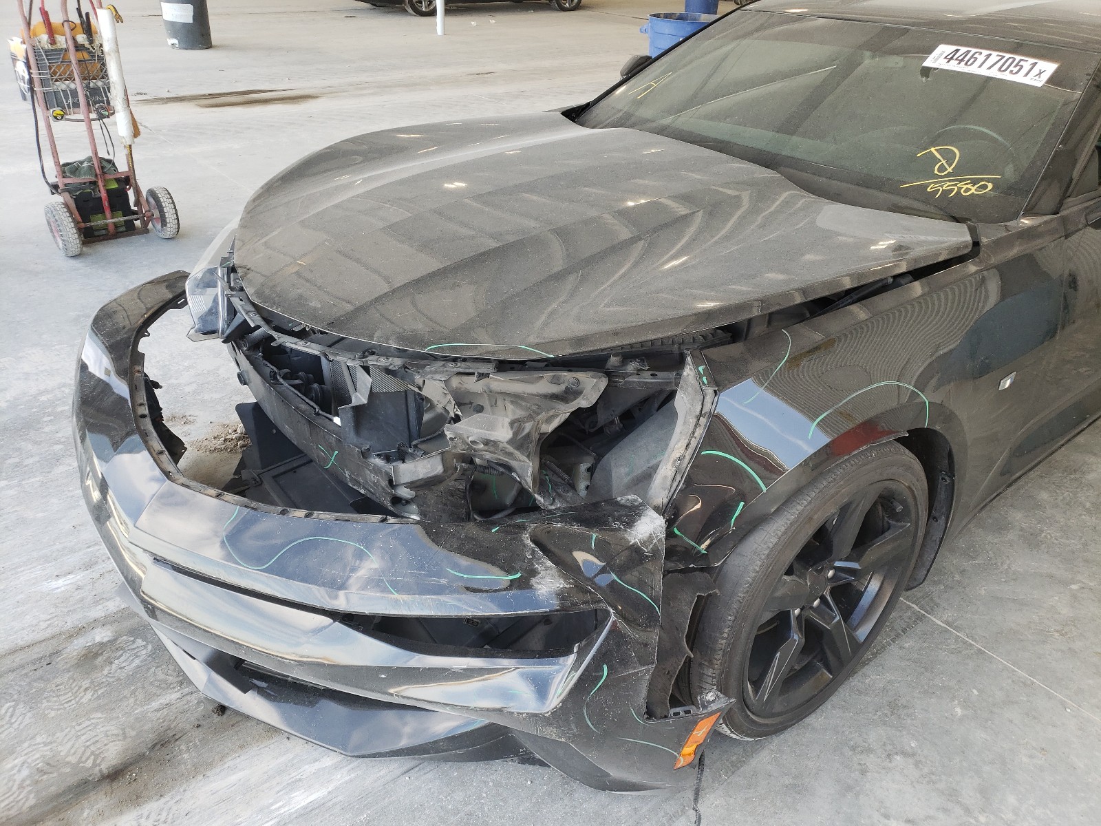 Photo 9 from auction – 2016 CHEVROLET CAMARO LT with VIN 1G1FD1RS5G0145580