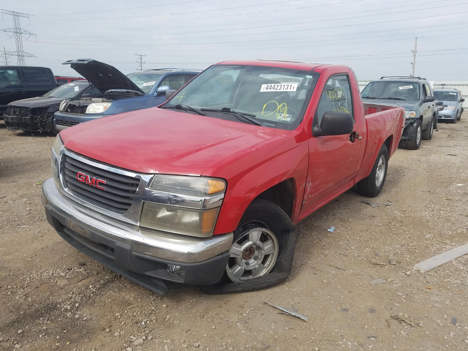 Photo 2 from auction – 2006 GMC CANYON with VIN 1GTCS148868267801