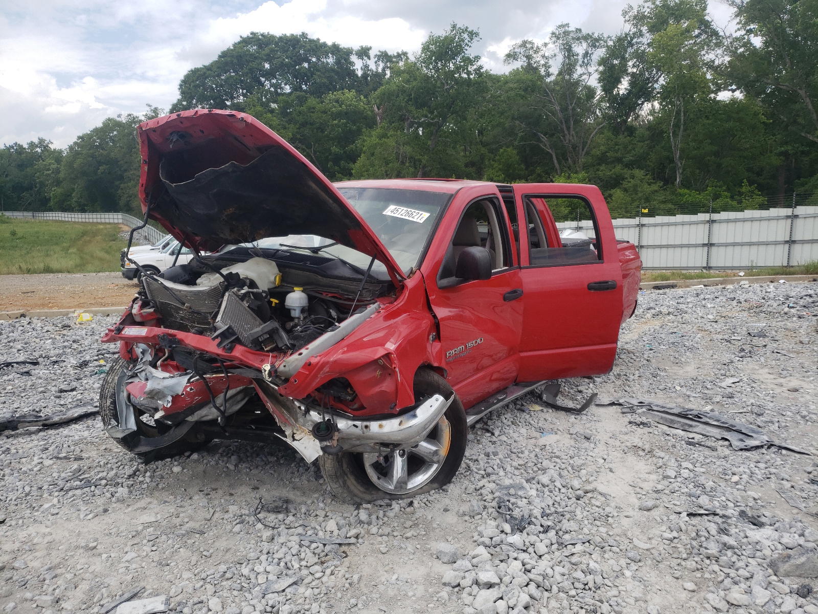 Photo 2 from auction – 2007 DODGE RAM 1500 S with VIN 1D7HA18247S226476
