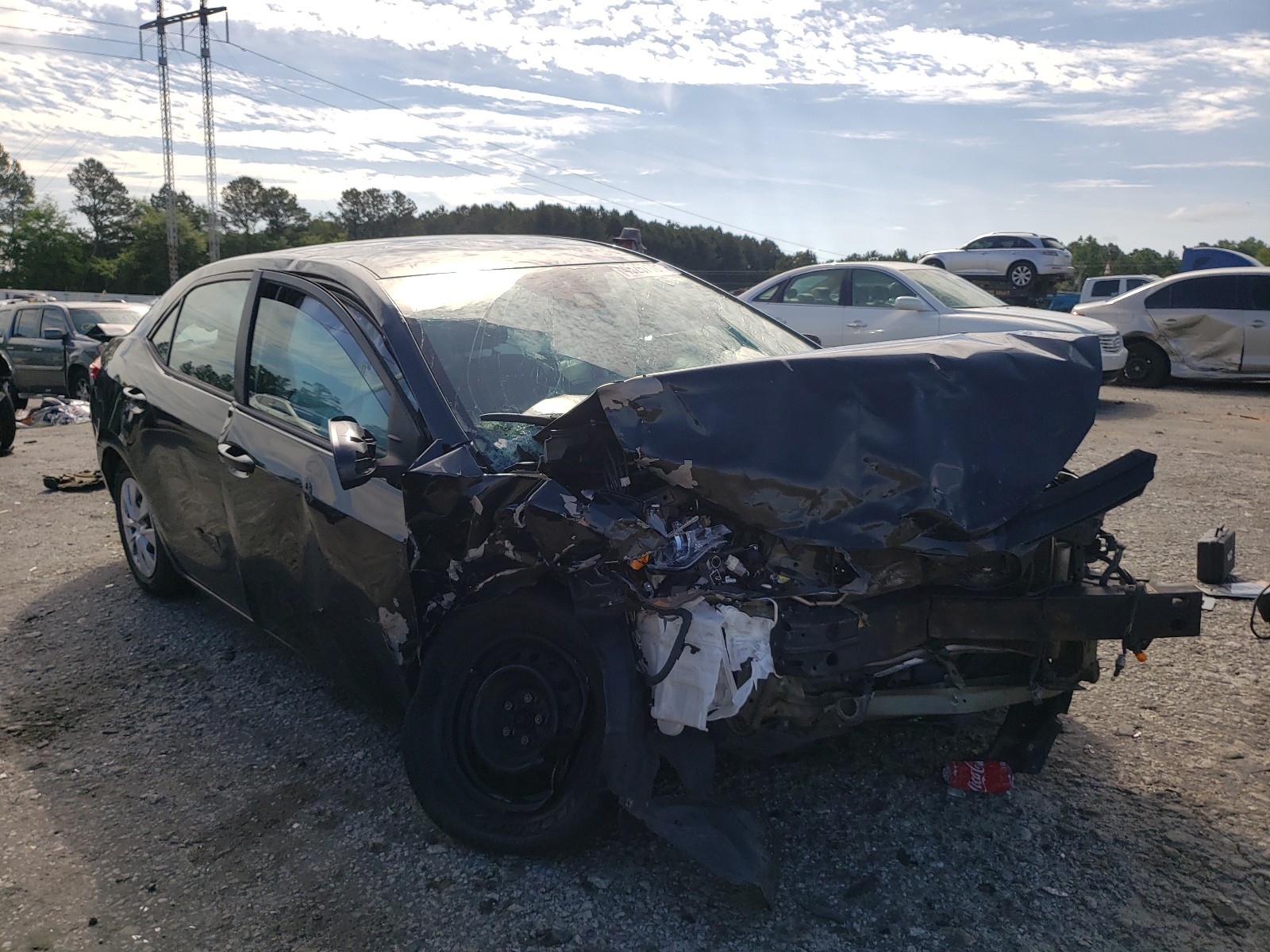 Photo 1 from auction – 2017 TOYOTA COROLLA L with VIN 5YFBURHE6HP736122