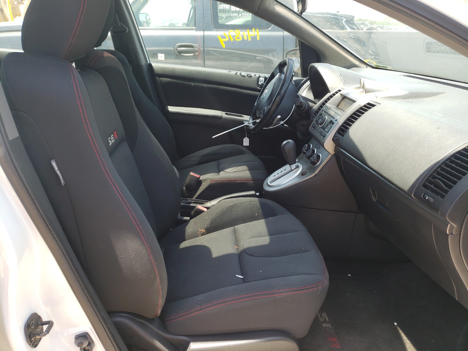 Photo 5 from auction – 2007 NISSAN SENTRA SE- with VIN 3N1BB61E47L725729