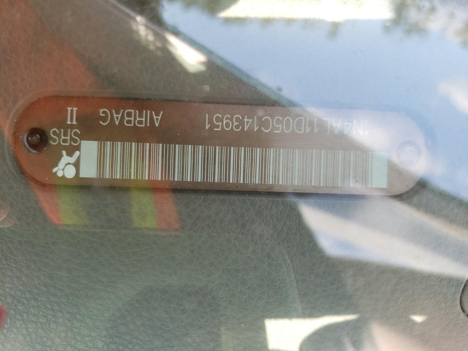 Photo 10 from auction – 2005 NISSAN ALTIMA S with VIN 1N4AL11D05C143951