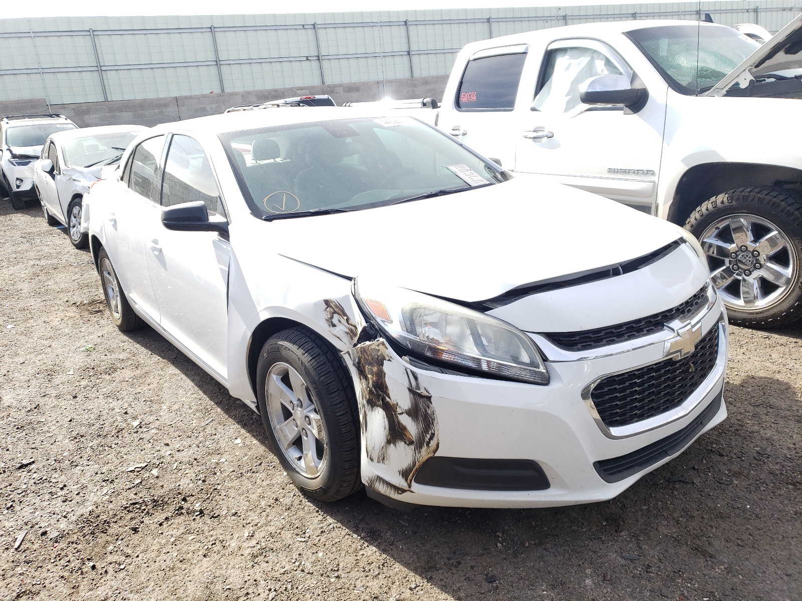 CHEVROLET MALIBU LS 2014 with VIN 1G11B5SL1EF218691 - Photo from auction