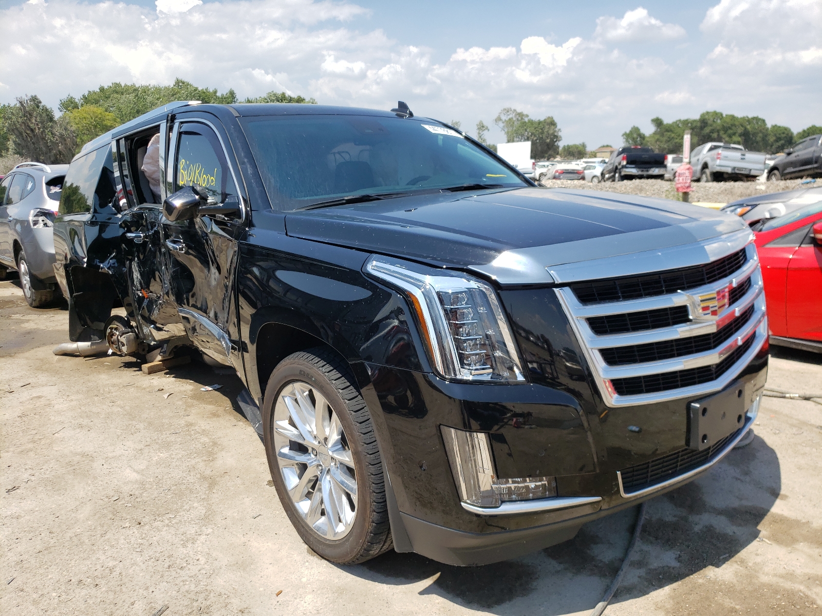 CADILLAC ESCALADE E 2020 with VIN 1GYS3HKJ8LR212627 - Photo from auction